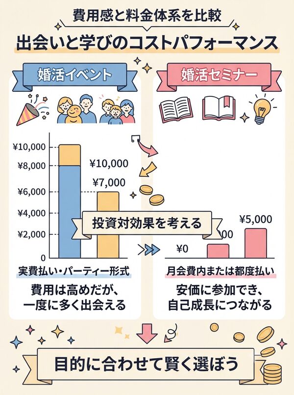 出会いと学びのコストパフォーマンス