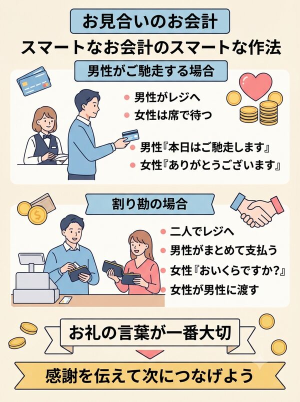 スマートなお会計のスマートな作法