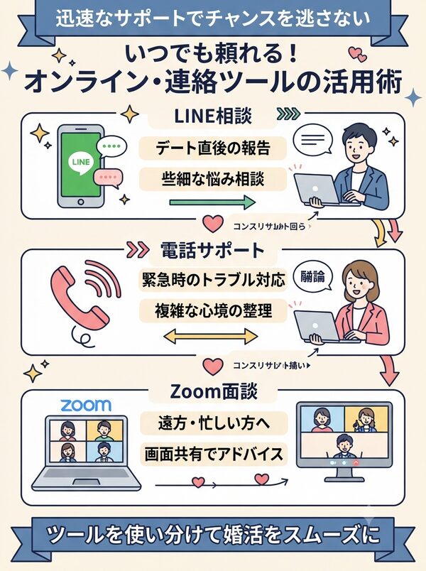 いつでも頼れる!オンライン・連絡ツールの活用術