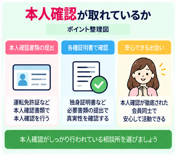 本人確認が取れているか