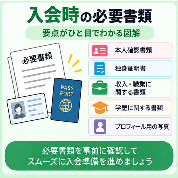 【入会時の必要書類