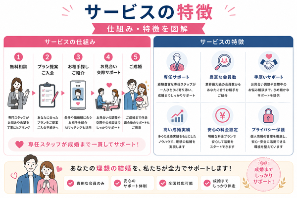 結婚相談所はやめとけと言われる理由とは？後悔しないために知っておくべき真実について、現実①：費用はかかるが、成婚すれば安いという考え方もあるの費用や内容を比較した図解