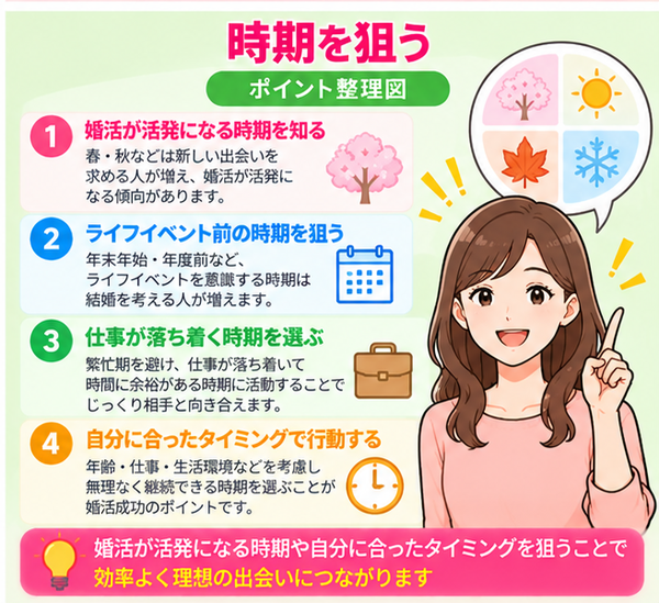 時期を狙う