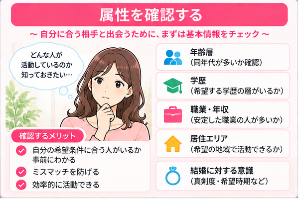 属性を確認する
