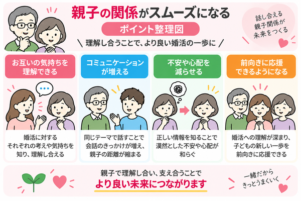 親子の関係がスムーズになる