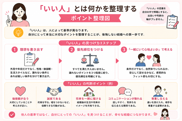 「いい人」とは何かを整理する