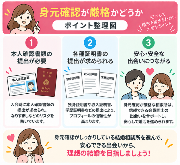 身元確認が厳格かどうか
