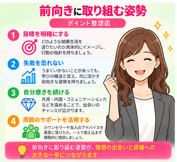 前向きに取り組む姿勢