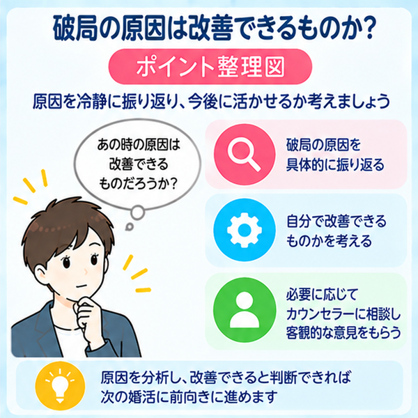 破局の原因は改善できるものか？
