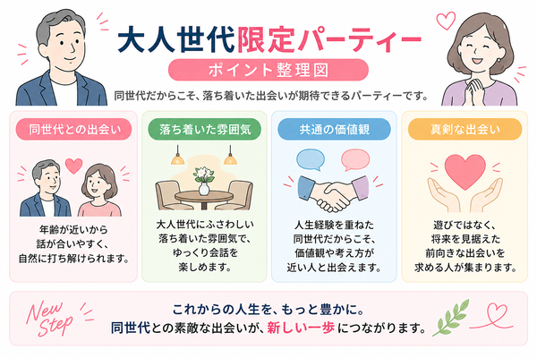 大人世代限定パーティー
