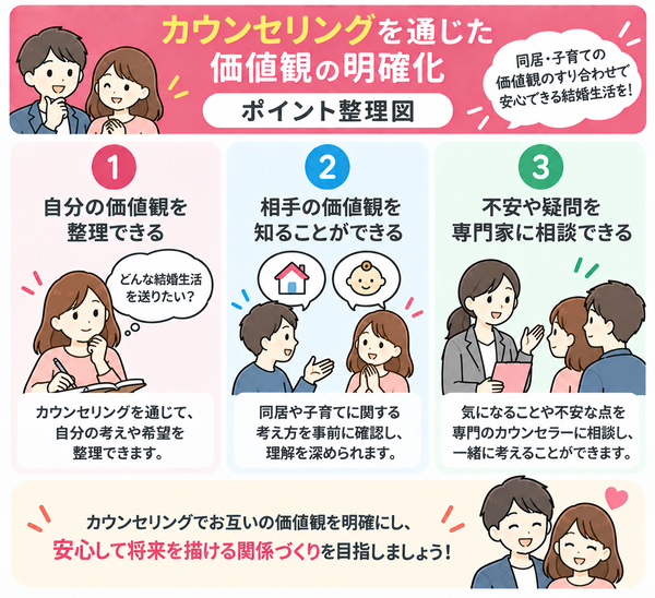 カウンセリングを通じた価値観の明確化